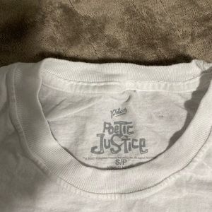 A white Tupac shirt